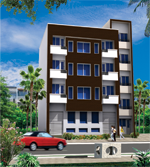 Rear View of Office Building of Midas Consultants at Lucknow