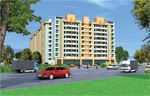 Multi - Storeyed Residential Apartment Tulip Tower at Barielly, U.P.